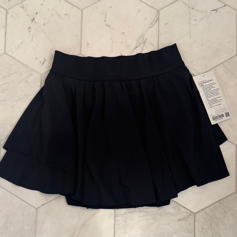 NWT Lululemon Court Rival Black LONG